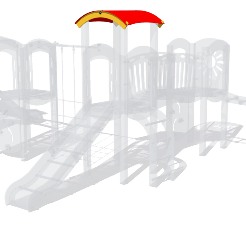 Multi-Play Curved Roof Unit